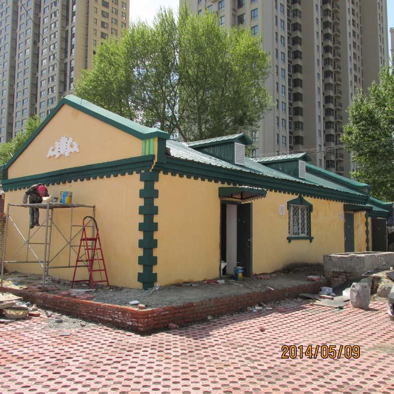 黑龙江省疾病预防控制中心应急办库房外墙立面装饰